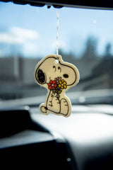 Snoopy Flower Bouquet Air Freshener // Three Potato Four