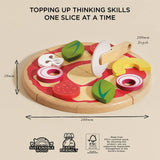 Pizza & Toppings with Slice Cutter // Le Toy Van, Inc.
