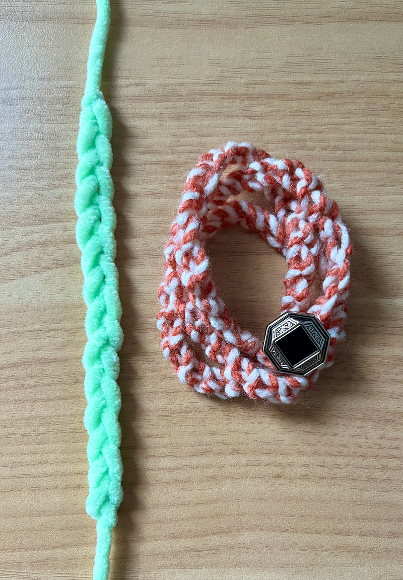 2/16: Beginner Crochet - Bookmarks & Bracelets