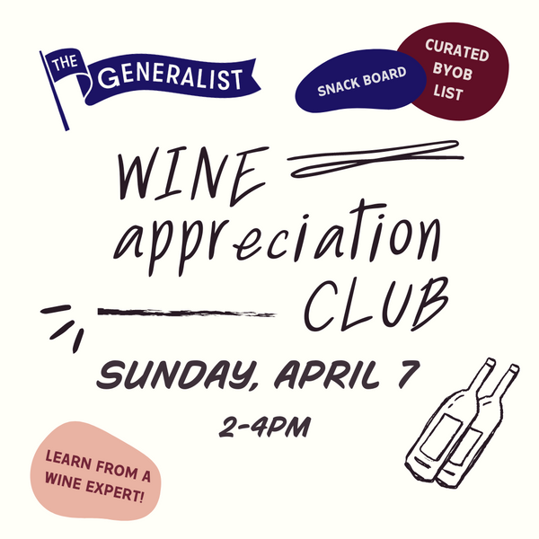 Wine Appreciation Club!