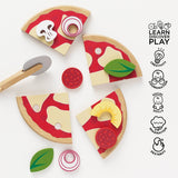 Pizza & Toppings with Slice Cutter // Le Toy Van, Inc.