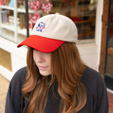 Snoopy Strawberry Dad Hat // Three Potato Four