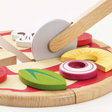 Pizza & Toppings with Slice Cutter // Le Toy Van, Inc.
