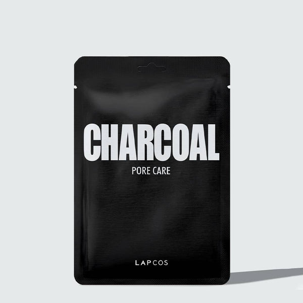 Charcoal Daily Sheet Mask // LAPCOS