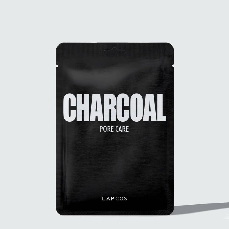 Charcoal Daily Sheet Mask // LAPCOS