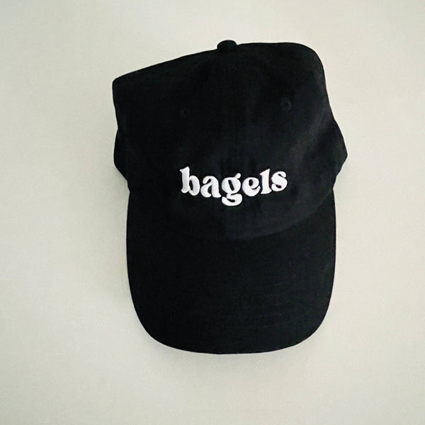 "Bagels" Baseball Cap // The Silver Spider