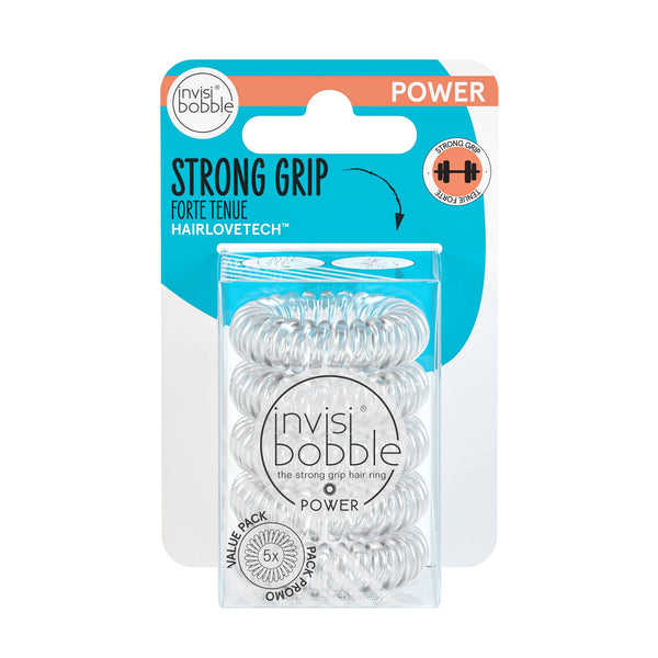 Power Multipack 5pc Crystal Clear // Invisibobble