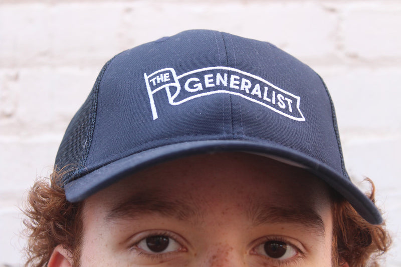The Generalist Merch: Navy Dude Hat