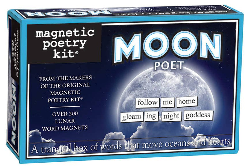Moon Poet // Magnetic Poetry