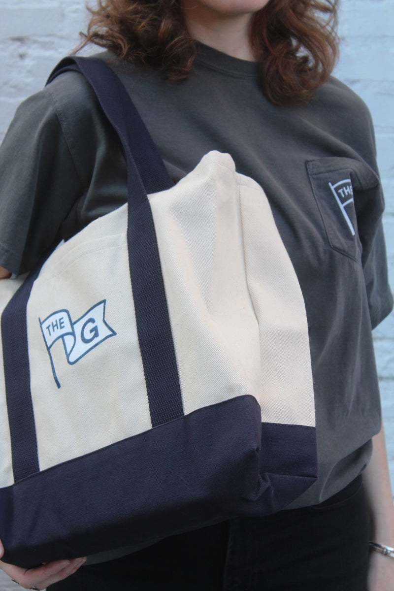 The Generalist Merch: Tote Two-Tone Navy