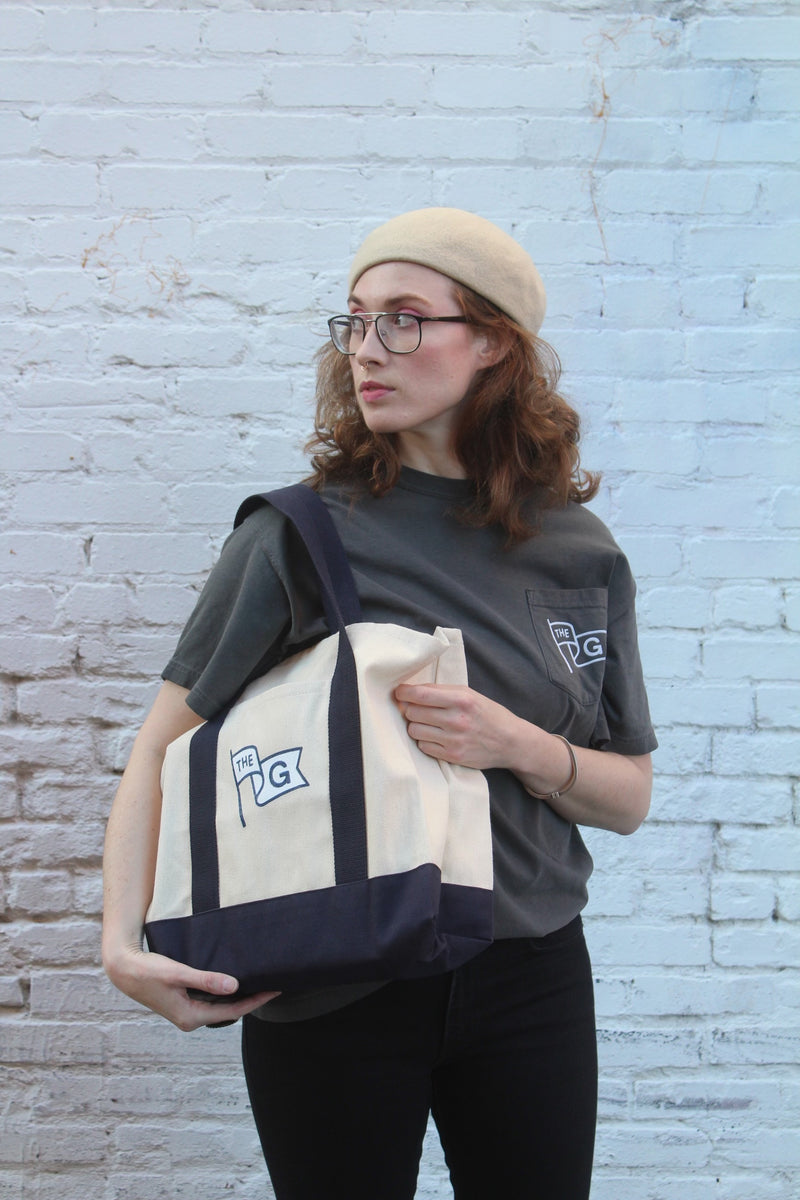 The Generalist Merch: Tote Two-Tone Navy